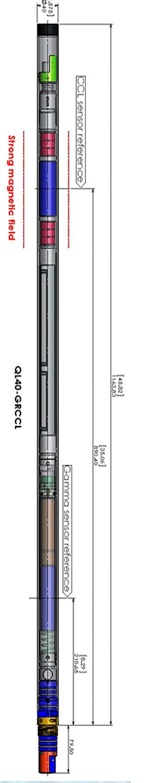 QL40GR-CCL  Зонд естественного гамма излучения-локатор обсадных труб