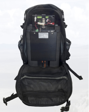 Специальный переносной детектор излучений RS-340 Backpack